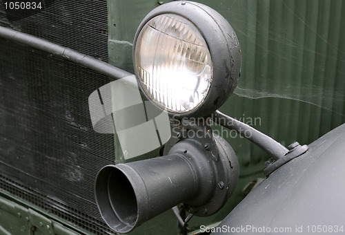 Image of Part of Vintage Truck