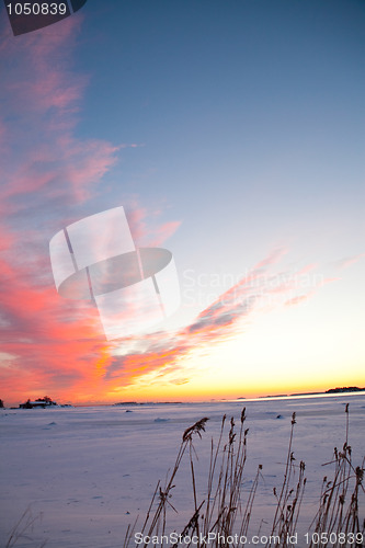 Image of Winter sunset