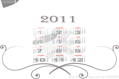 Image of 2011 Calendar