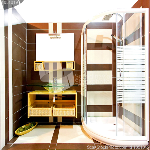 Image of Brown toilet