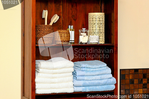 Image of Bathroom shelf