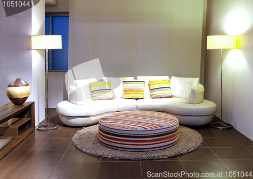 Image of Colorful living room