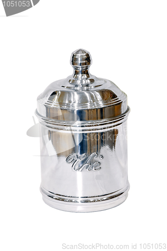 Image of Silver container