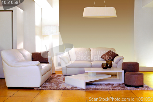 Image of White living room