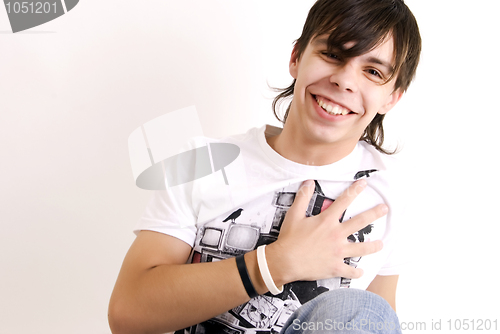 Image of Portrait of a young man     