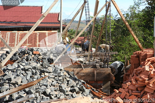 Image of Building house in Cambodia