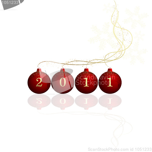 Image of Christmas balls