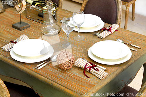 Image of Table setting