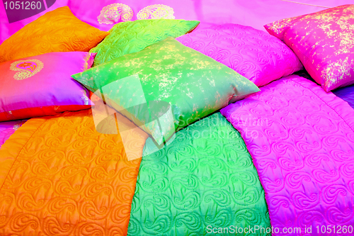 Image of Colorful cushions