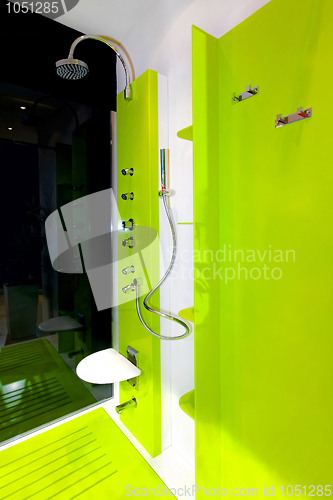 Image of Green shower