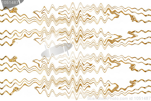 Image of golden abstract