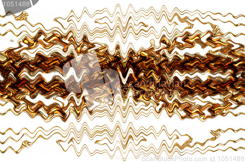 Image of golden abstract