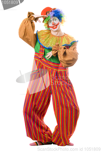 Image of Funny playful clown