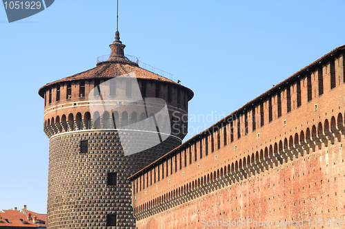 Image of Milan castle