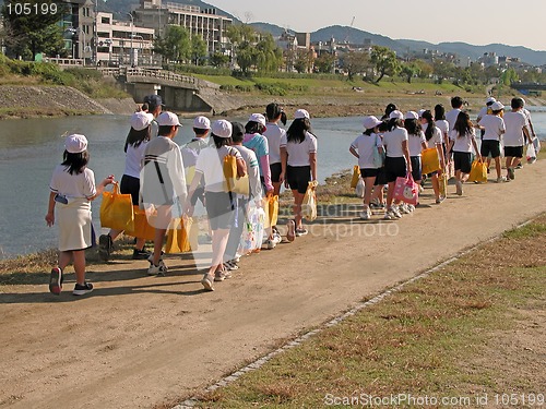 Image of JJapanese children group