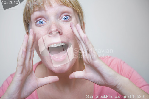 Image of Shouting Woman