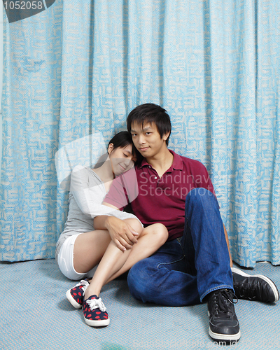 Image of couples at home