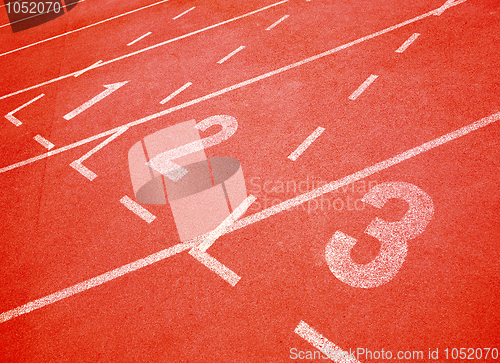 Image of running track