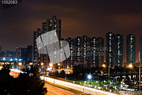 Image of Hong Kong at night
