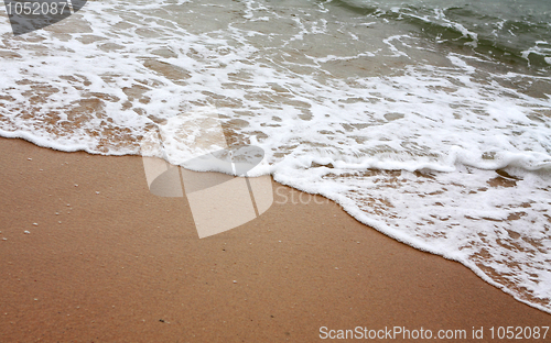 Image of Sand beach water background