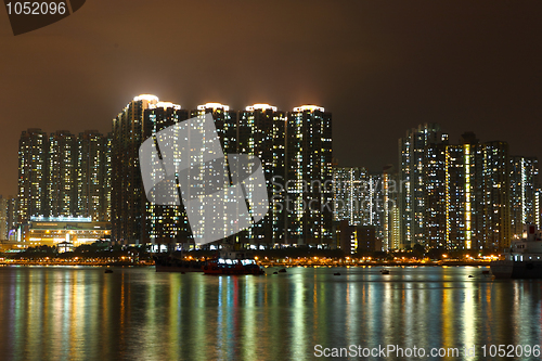 Image of Hong Kong at night