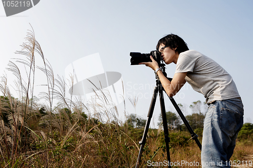 Image of Photographer taking photo