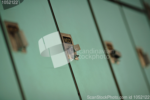 Image of locker's lock