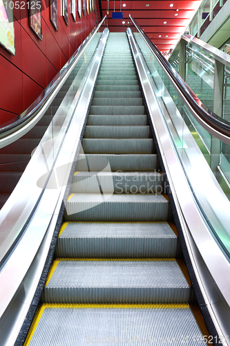 Image of escalator