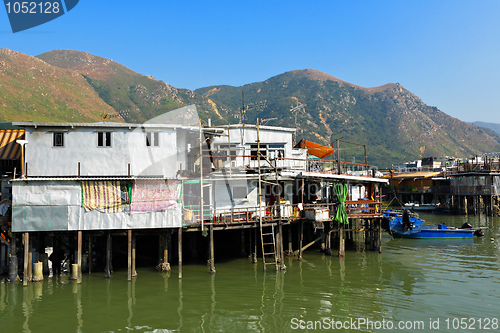 Image of Tai O, fishing village in Hong Kong