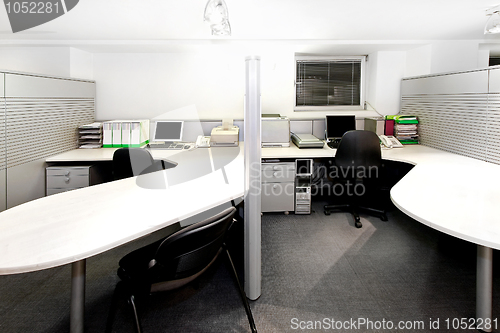 Image of Office cubicles