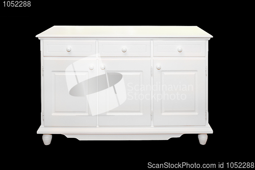 Image of White cabinet