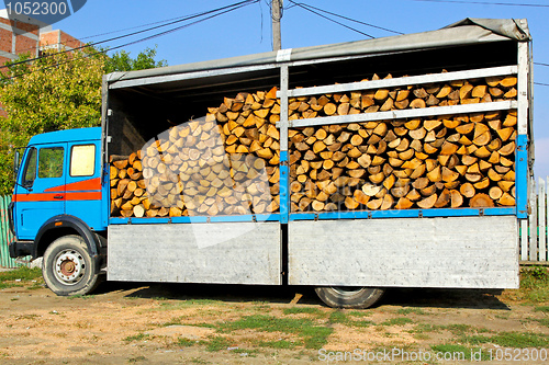 Image of Firewood truck