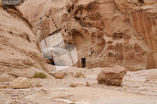 Image of In Ancient Town of Petra