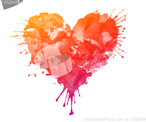 Image of Watercolor Heart