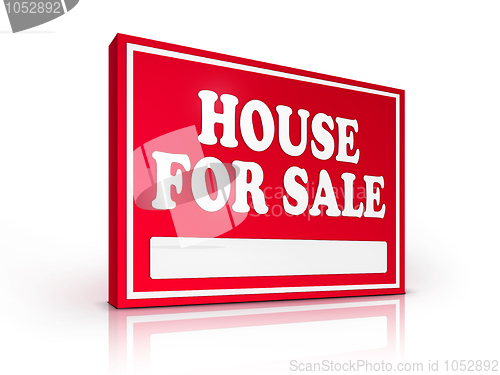 Image of Real Estate Sign – House For sale