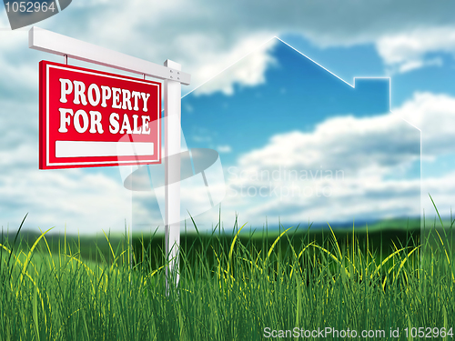 Image of Real Estate Sign – Property For Sale