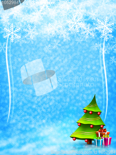 Image of Christmas and New Year background