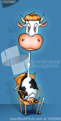 Image of Cartoon Character - Cow