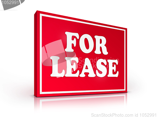 Image of Real Estate Sign - For Lease 