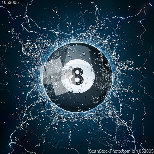 Image of Pool Billiards Ball