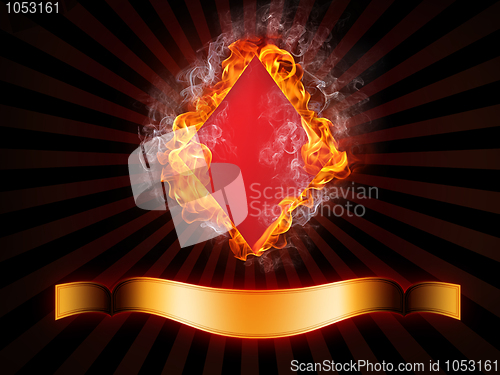 Image of Diamonds Card