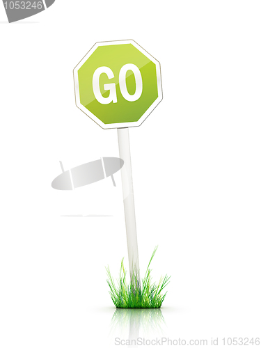 Image of Traffic Sign – Go