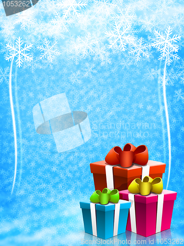 Image of Christmas and New Year background