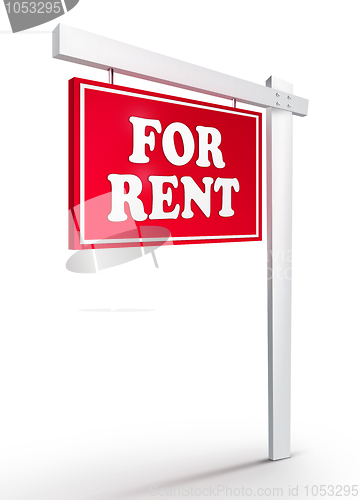 Image of Real Estate Sign - For Rent