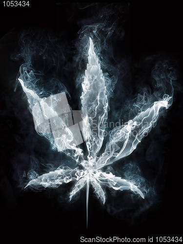 Image of Marijuana in Smoke