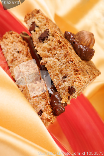 Image of Hazelnut and chocolate cake