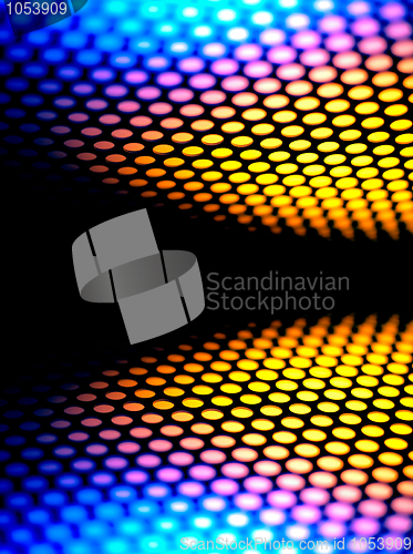 Image of Metalic backlit shinny background