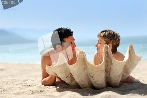 Image of Couple on the beach