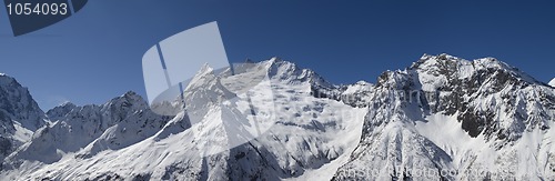 Image of Caucasus Mountains. Panorama