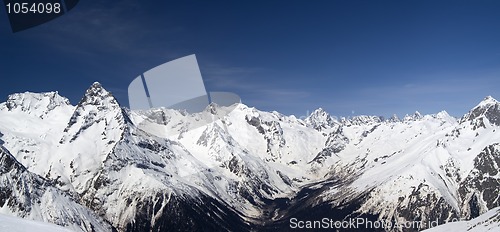 Image of Panorama Caucasus Mountains
